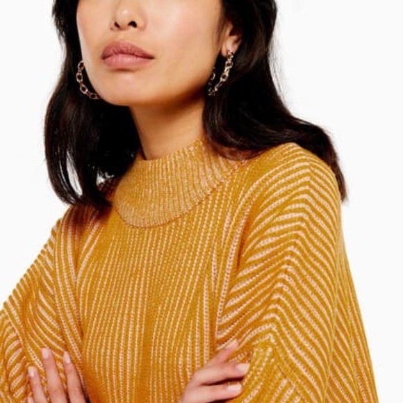 TOPSHOP Mock Neck Sweater - Picture 2 of 7